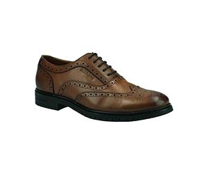 Hush Puppies Santiago, Oxford Uomo, Marrone Chiaro, 46 EU