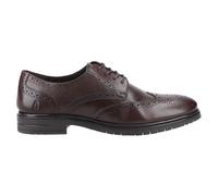 Hush Puppies Santiago Scarpe Eleganti Uomo Derby Memory Foam Marroni Con Lacci