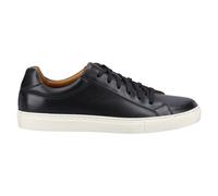 Hush Puppies Scarpe Da Uomo Colton Cupsole In Pelle Con Lacci Neri Taglia UK