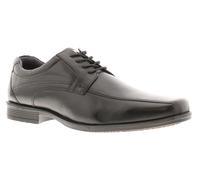 Hush Puppies Scarpe Uomo Smart Brandon In Pelle Nera Classiche Infilate
