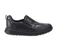 Hush Puppies Sergio Senior Scarpe Ragazzo In Pelle/Nero, Slip On, BTS