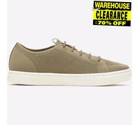 Hush Puppies Sneakers Casual Uomo In Maglia Con Lacci Olive