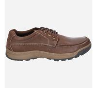 Hush Puppies Tucker Scarpe Casual Da Uomo In Pelle Vera Con Memory Foam Marroni