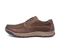 Hush Puppies Tucker, Scarpe Stringate Derby Uomo, Marrone, 42 EU