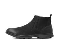 Hush Puppies Tyrone, Stivali alla Moda Uomo, Nero, 46 EU