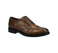 Hush Puppies Santiago, Oxford Uomo, Marrone Chiaro, 44 EU