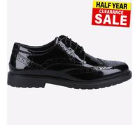 Hush Puppies Verity Scarpa Brogue Nera Donna Ragazza In Pelle Stringata