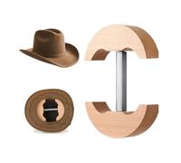 HUSHAX Allargacappelli Da 17 Cm a 22,5 Cm, Tenditore Per Cappelli Aderenti e Cappelli Da Cowboy, Barella Per Cappelli, Regolabile In Tutte Le Dimensioni Del Cappello, Semplice e Facile Da Usare
