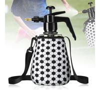 Hushee 1 nebulizzatore d'acqua da 1,5 litri per sport, pompa dell'acqua personale con giacca in neoprene completa e tracolla integrata, spruzzatore manuale a pressione per prato, spruzzatore per