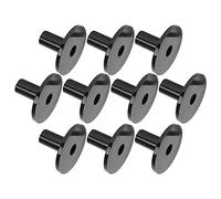 HUSHUI 10 Pezzi Manicotti per Piatti per Batteria, Supporto in Plastica per Parti di Supporto per Strumenti a Percussione, con Buone proprietà di, per la Maggior Parte dei Kit