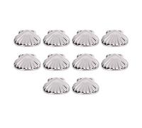 HUSHUI 10 Set di Rivetti in Lega di Zinco Decorativi in Argento in Argento da 33 Mm e Viti a PH da 4,5 Mm per Borsetta della Borsa a Cinghia
