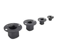 HUSHUI 4 Pcs Inserisci Set Adattatore a Basso Impatto di Impatto a Basso Profilo, Dispositivo di Mantenimento Magnetico Riducente per Aree Confinate, con Acciaio Al Vanadio Cromatico