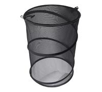 HUSHUI 4 Pezzi Copertini a Pop -up Pianta con 16 Chiodi a Terra Pieghevoli Piante a Maglie Protettore Gabbia per Il Frutteto del Cortile da Giardino (Nero)