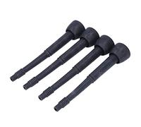HUSHUI 4 Pezzi di Accessori di Ricambio per Tettarelle in Silicone per Tettarelle per Mungitura per Fattorie e Giardini - Materiale Alimentare a Tenuta Stagna 29 X 5,5 Cm