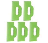 HUSHUI 5 Spatole per Mastice 10 Pollici Set di Raschietti per Vernice in Plastica Flessibile per Pittura di Patching per Cartongesso