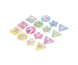 HUSHUI 60 Pezzi di Labirinti con Palline Bilanciate per L'allenamento del Cervello con Simpatici Disegni di Cartoni Animati e Varie Forme per il Divertimento dei Bambini