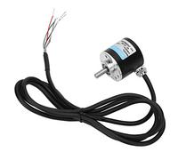 HUSHUI ABZ Encoder Trifase Albero Solido Durevole per Automazione D'ufficio Encoder Compatto e Leggero 5-24 V CC 1 unità (500Z)