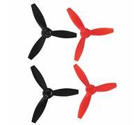 HUSHUI Accessorio di Ricambio per per Aereo RC Leggero da 4 Pezzi per Drone Bebop 2, Design Aerodinamico, Trazione Forte, Plastica Resistente (#2)