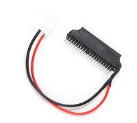 HUSHUI Adattatore IDE da 44 Pin a IDE da 40 Pin, Convertitore Affidabile e di Alta qualità da 2,5 Pollici a 3,5 Pollici per Connessione da Disco Rigido Notebook a Desktop, Materiale PVC, 1 unità