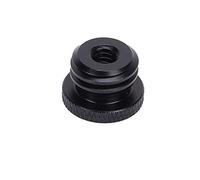 HUSHUI Adattatore per Asta Microfonica da 1/4" Femmina a 5/8" Maschio Adattatore a Vite Durevole per il Montaggio di Fotocamere e Monitor Negli Studi