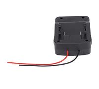 HUSHUI Adattatore per Batteria Al Litio da 18 V Design Compatto per Utensili Elettrici da 18 V Materiale ABS Premium Facile da Usare