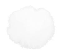 HUSHUI Antivento per Microfono Lavalier, Manicotto in Pelliccia Artificiale per Microfono da Bavero da 1 Cm, con Design Attivo per Uso Interno Ed Esterno (Bianca)