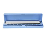 HUSHUI Armonica a Chiave C Strumento Tremolo a 24 Fori per Principianti Bambini e Adulti, Dimensioni Compatte, Metallo Resistente e Resina, Include Scatola di Immagazzinaggio