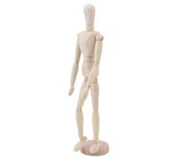 HUSHUI Artista Che Disegna Manikin Wood Articolato Mannequin Umana con Corpo Flessibile di Base