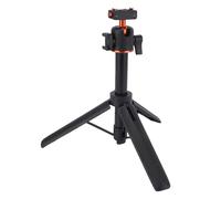 HUSHUI Asta Selfie Treppiede, Design a Scatto Magnetico 2 in 1 a Rilascio Rapido con Stabilizzatore Sferico in Metallo Ruotabile a 360 Gradi, Altezza Regolabile per Accessori per