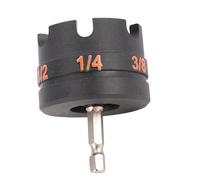 HUSHUI Attacco per Trapano con Cerniera per Dadi, Estrattore Rapido per Dadi con Asta Filettata da 1/4 Pollice 3/8 Pollice 1/2, con Rimozione Dado Ad Alette Scanalato, per