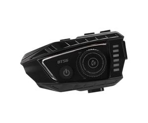 HUSHUI Auricolare Bluetooth per Moto con Cancellazione del Rumore CVC e Design Impermeabile per Ciclisti e Avventure
