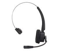 HUSHUI Auricolare USB Bluetooth con Cancellazione del Rumore Regolabile per Ufficio e Call center. Utilizzo di Cuffie Monoauricolare con Microfono