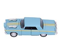 HUSHUI Auto Giocattolo in Lega 1:32 con Luce e Suono, Funzione Pull-back per Bambini Dai 3 Anni in su, Auto di Simulazione Alimentata a Batteria, Scelta Regalo Perfetta ((blu grigio))