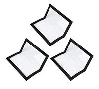 HUSHUI Avvolgimenti per Esche da Pesca Coperture Protettive Durevoli per Riporre le Esche Accessori per Pescatori PVC 3 Pezzi