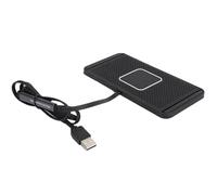 HUSHUI Base di Ricarica Antiscivolo per Caricabatterie da Auto Wireless Veloce da 15 W per Telefoni Cellulari Nei Veicoli