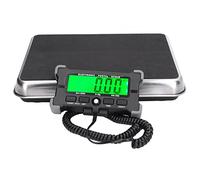 HUSHUI Bilancia per Spedizioni, Bilancia per Pacchi con Display LCD Digitale Portatile con Cavo USB e Ganci, Gamma Multipla di Precisione Multipla, per Supermercato di Fabbrica di