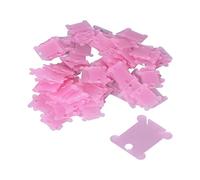 HUSHUI Bobina di Filo Interdentale in Plastica da 200 Pezzi Dal Design Accattivante per Progetti di Cucito Fai-da-te, Durevole Ed Ecologica (Rosa)