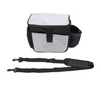 HUSHUI Borsa a Disco Regolabile con Tracolla, Spazioso Borsa di Avviamento Portatile per Dischi, Bevande, Accessori, Facile Organizzazione e Accesso