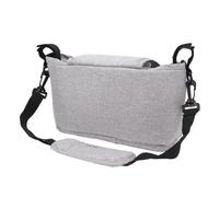 HUSHUI Borsa da Appendere per Passeggino Borsa da Viaggio Elegante e Leggera per il Campeggio All'aperto Perfetta per i Genitori Tessuto Oxford Resistente 1 unità (Grigio)