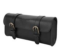 HUSHUI Borsa da Bici Vintage, Borsa da Sella per Bicicletta in Pelle PU, Borsa da Manubrio, Forcella Anteriore, Borsa da Appendere Alla Vita, Ideale per Installazione Anteriore o