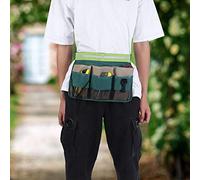 HUSHUI Borsa per Attrezzi da Giardinaggio Multitasche Regolabile Organizer per Giardinieri Realizzato in Resistente Tessuto Oxford 600D 34x24 Cm