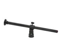 HUSHUI Braccio di Estensione per Treppiede Regolabile e Resistente per Riprese Fotografiche Dall'alto - Lega di Alluminio da 49 Cm con Vite da 3/8 Pollici, 2 unità