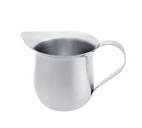 HUSHUI Brocca per Schiuma di Latte in Acciaio Inossidabile per caffè Ed, Ideale per Latte Macchiato e Cioccolata Calda, 240 Ml (150 ml)