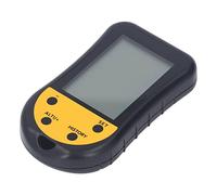 HUSHUI Bussola Portatile Multifunzionale con Altimetro Digitale con Display LCD Retroilluminato per Avventure All'aria Aperta Design Leggero in ABS