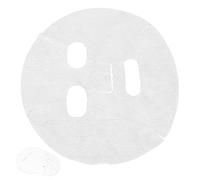 HUSHUI Carta per il Viso 50 Pezzi, Materiale in Cotone a Fibra Fine con Forte Assorbimento D'acqua, Cura Uniformemente la Pelle e Si Adatta Alla Forma del Viso, per Impacchi Umidi e