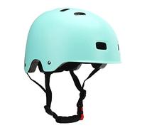 HUSHUI Casco da Attrezzatura Protettiva Resistente e Leggera per Ciclismo e Verde Chiaro Taglia Regolabile (S)