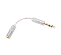 HUSHUI Cavo da 6,35 Mm da Maschio a 4,4 Mm Cavo Adattatore per Cuffie Fit per i Dispositivi Audio Moukey MPAMP1