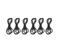 HUSHUI Cavo di Alimentazione con Connettore CC da 6 Pezzi 5 V, Durevole da USB a Jack Cilindrico, Alimenta Piccoli Dispositivi Elettronici,