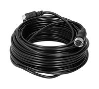HUSHUI Cavo per Telecamera per Auto a 4 Pin Cavo di Prolunga Video Anti-interferenza Durevole per Camion e Autobus, PVC Leggero, 1x Portatile (20m)