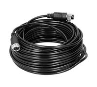 HUSHUI Cavo per Telecamera per Auto a 4 Pin Cavo di Prolunga Video Anti-interferenza Durevole per Camion e Autobus, PVC Leggero, 1x Portatile (5 metri)